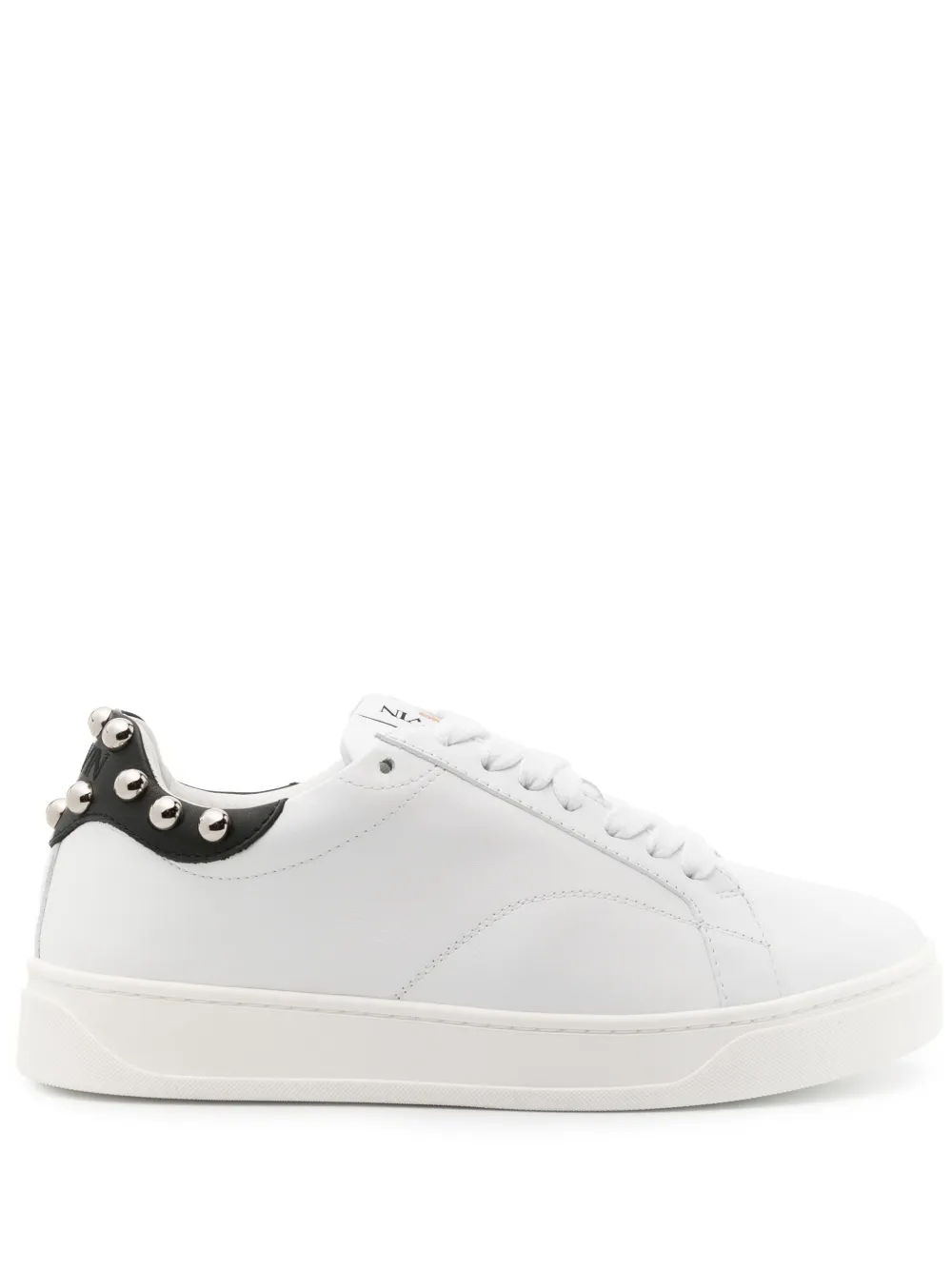 Lanvin Ddbo studded leather sneakers – Wit (FWSKDK0ASTUDH23)