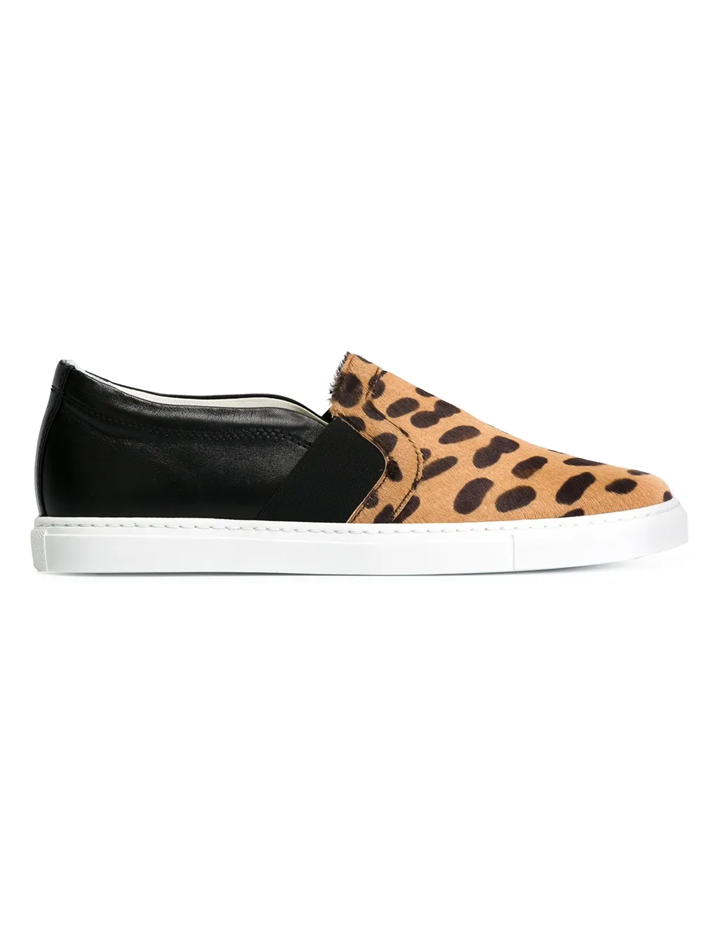 Lanvin Sneakers mit Leoparden-Print – Schwarz (FWSKBSL5KAMAA15)