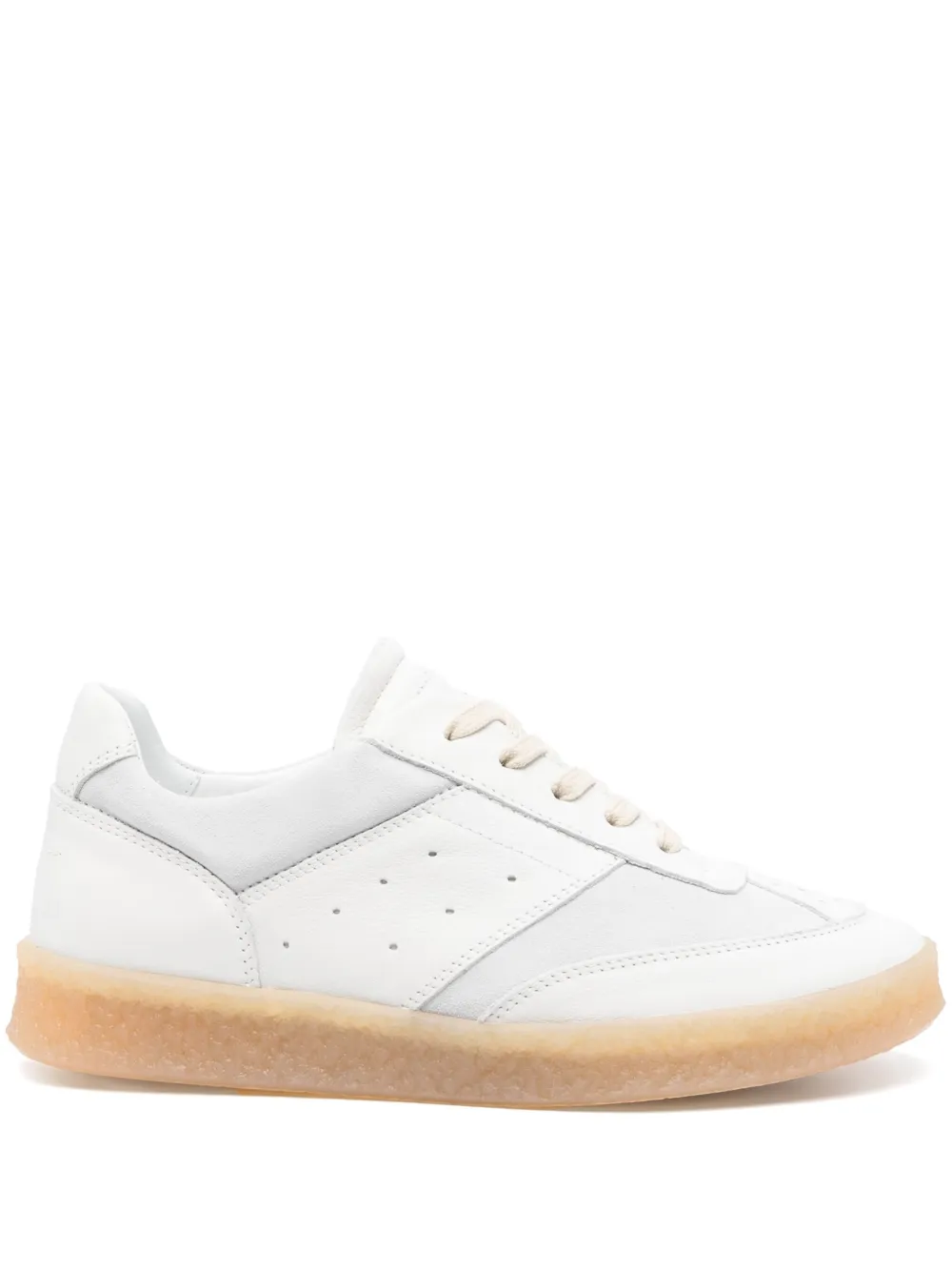 MM6 Maison Margiela 6 Court Sneakers – Weiß (S59WS0235)