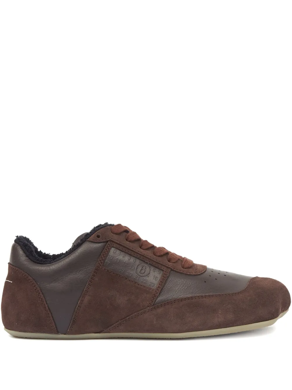 MM6 Maison Margiela Anatomic sneakers – Bruin (S66WS0106P6435)