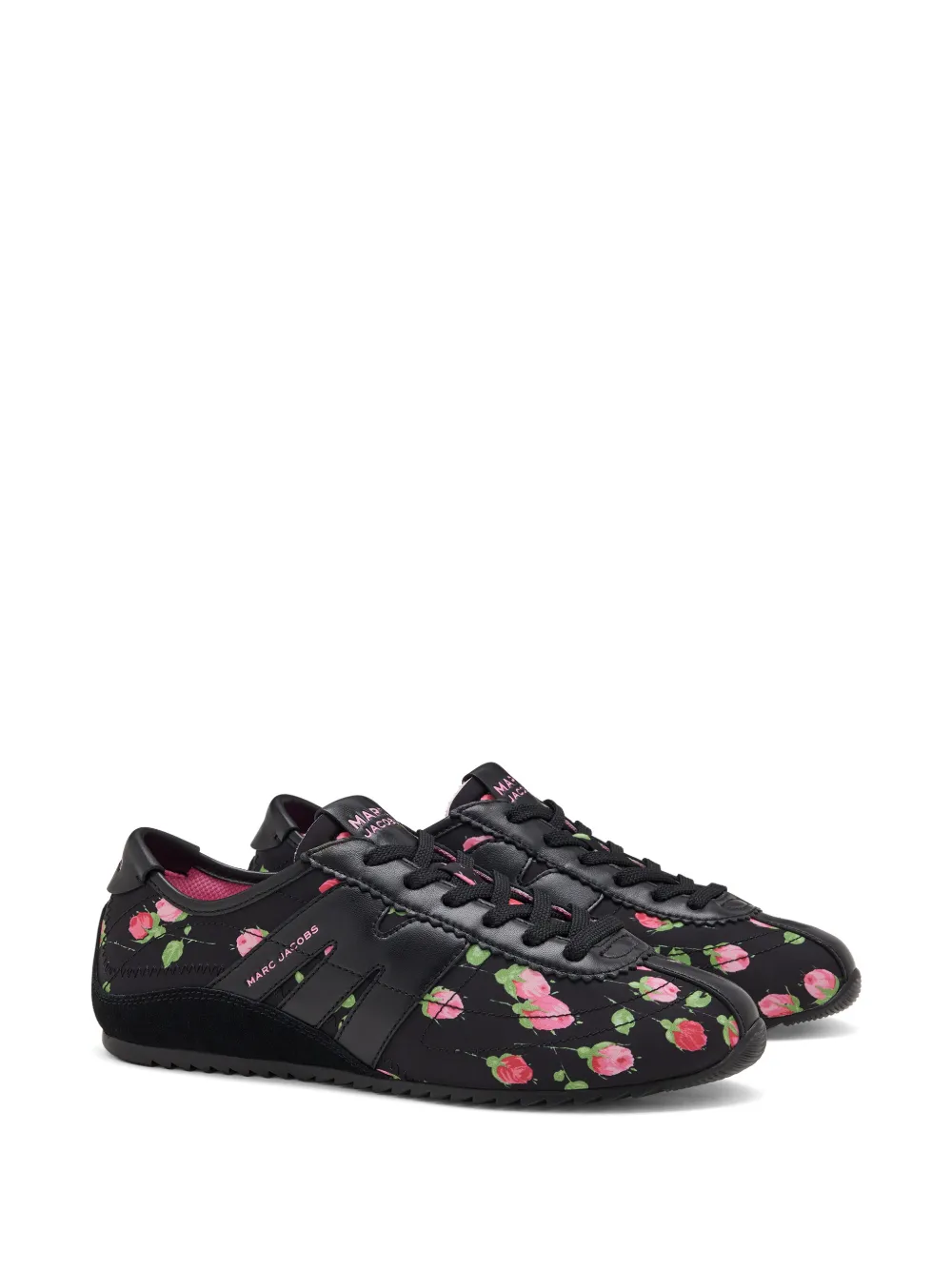 Marc Jacobs The Vintage Floral 400 Bleecker runners – Schwarz (2F6FSN001F03)