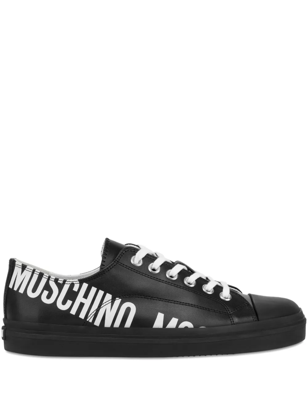 Moschino Sneakers mit Logo – Schwarz (MB15503G0OGQA)