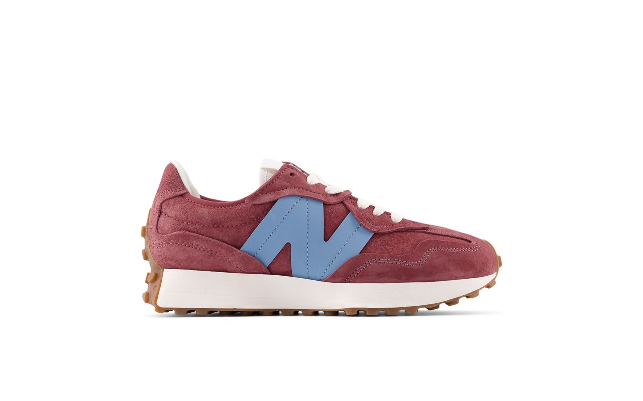 New Balance 327 sneakers met contrasterend vlak – Rood (U327WSA)