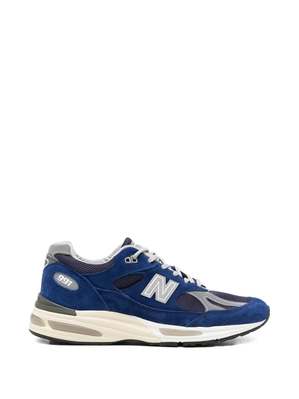New Balance 991 Sneakers aus Wildleder – Blau (U991VB2LPB)