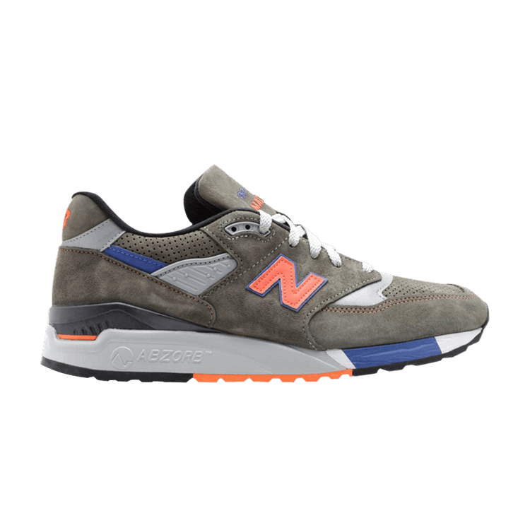 New Balance 998 Olive / Grey / Orange (M998DO)