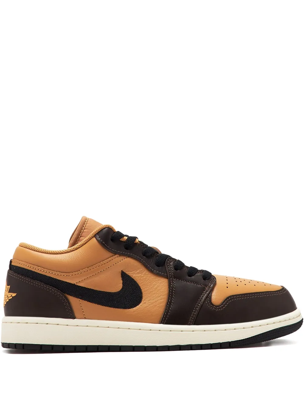 Nike Air Jordan 1 Low leren sneakers – Bruin (HQ3603)