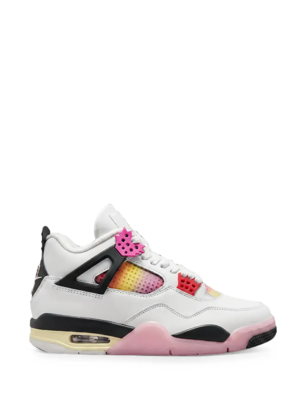 Nike Air Jordan 4 Retro lace-up sneakers – Wit (JA1135)