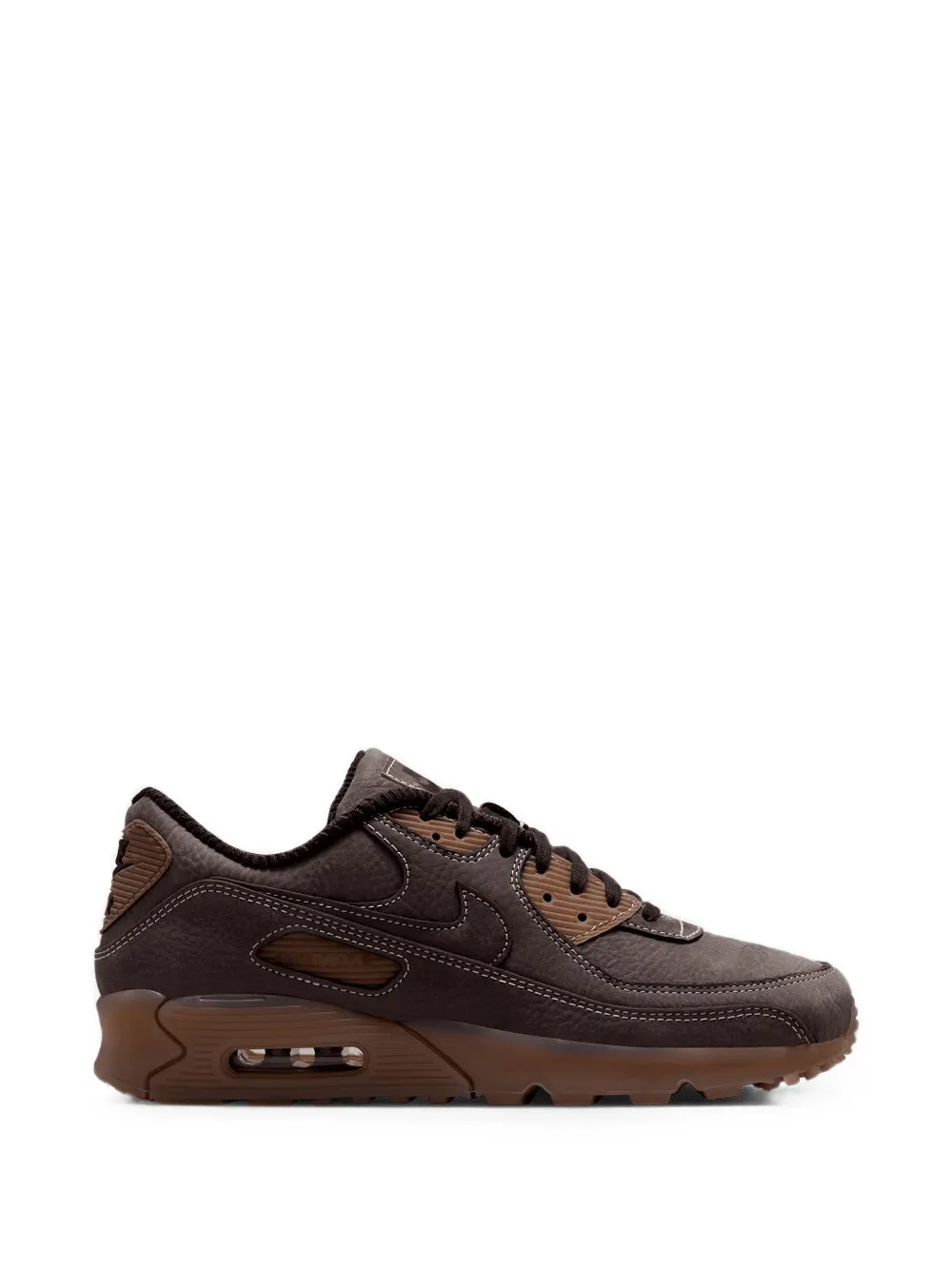 Nike Air Max 90 Sneakers mit Kontrastnähten – Braun (IR1953)