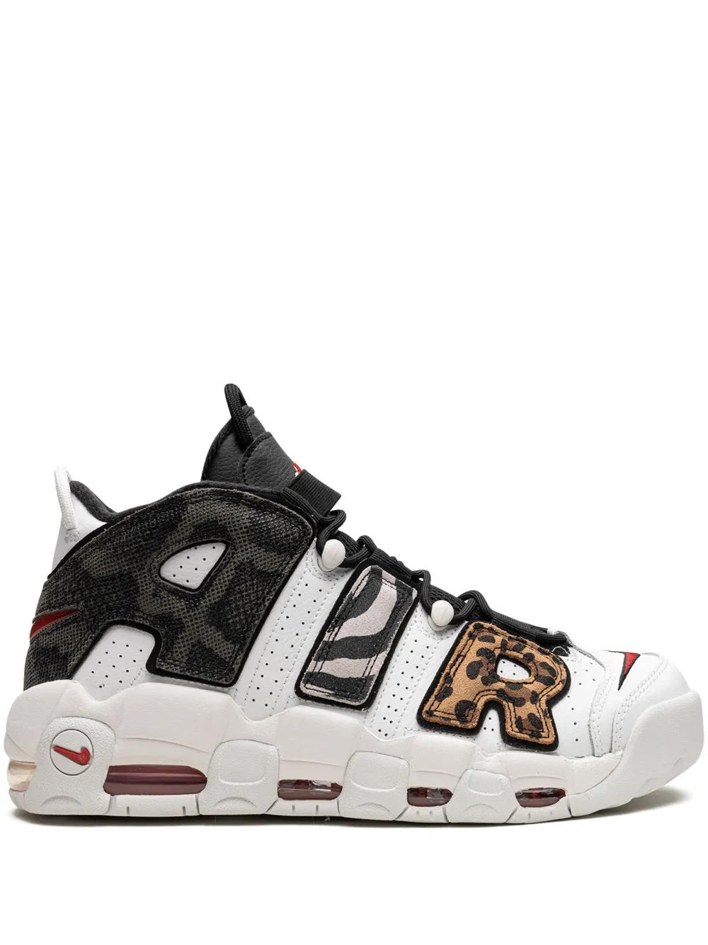 Nike Air More Uptempo Animal Instinct sneakers – Wit (DZ4838)