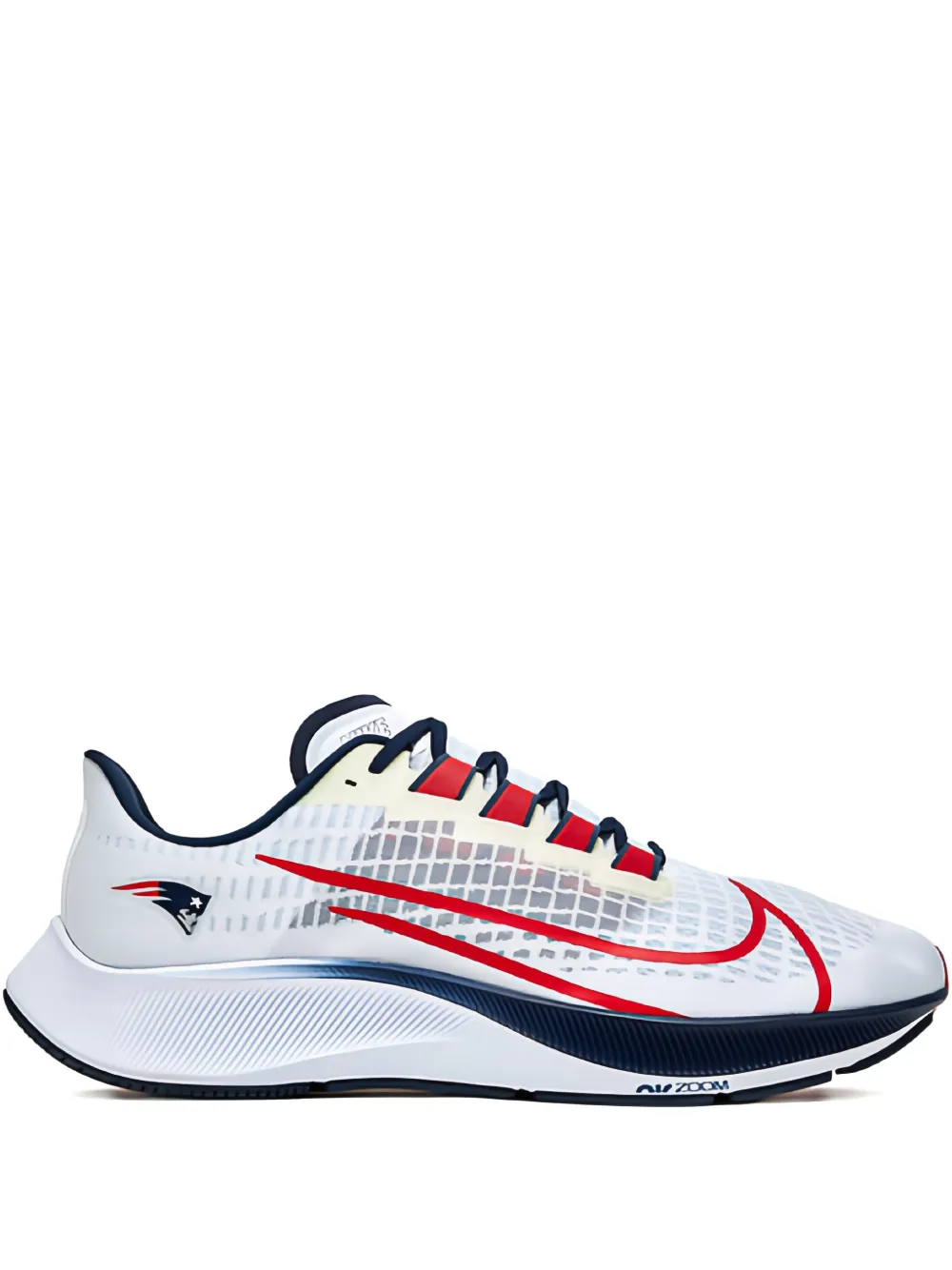 Nike Air Zoom Pegasus 37 NFL – NE Patriots hardloopsneakers – Wit (CZ5456)