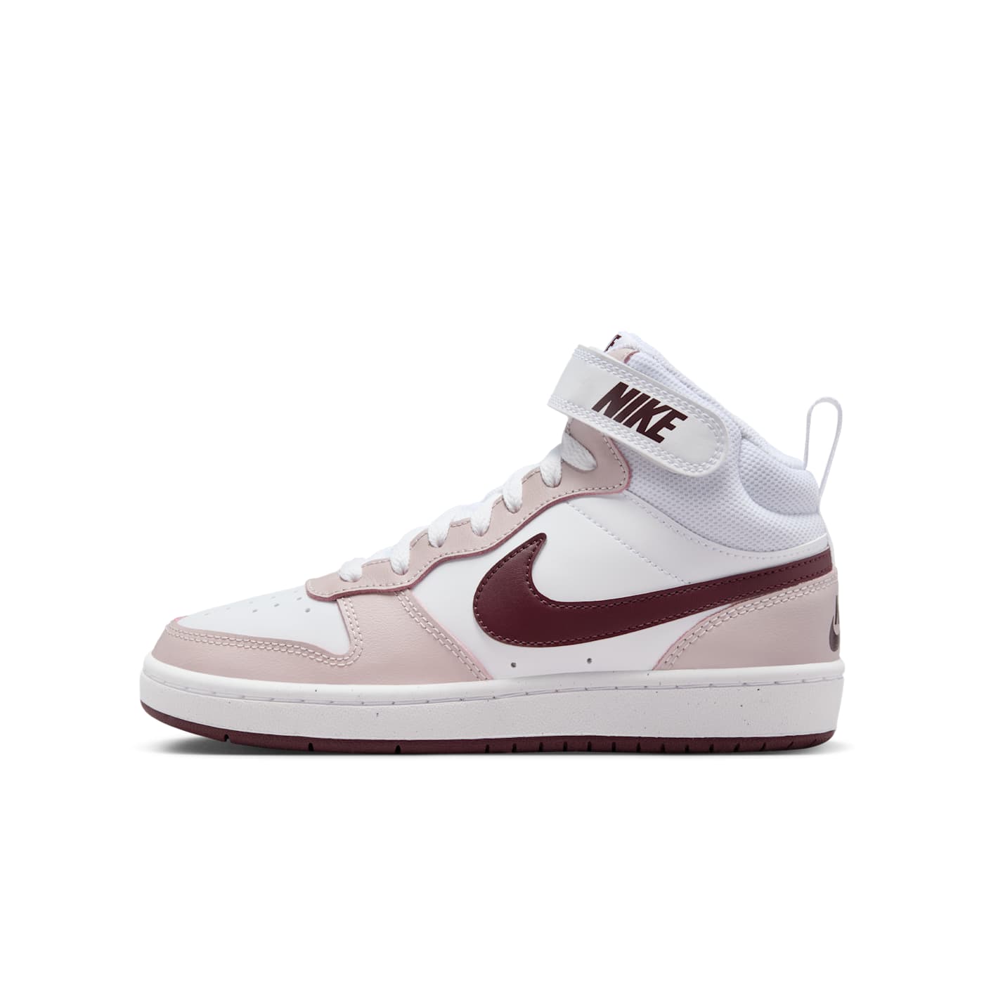 Nike Court Borough Nike Court Borough Mid wit – roze – bordeauxrood (CD7782-118)