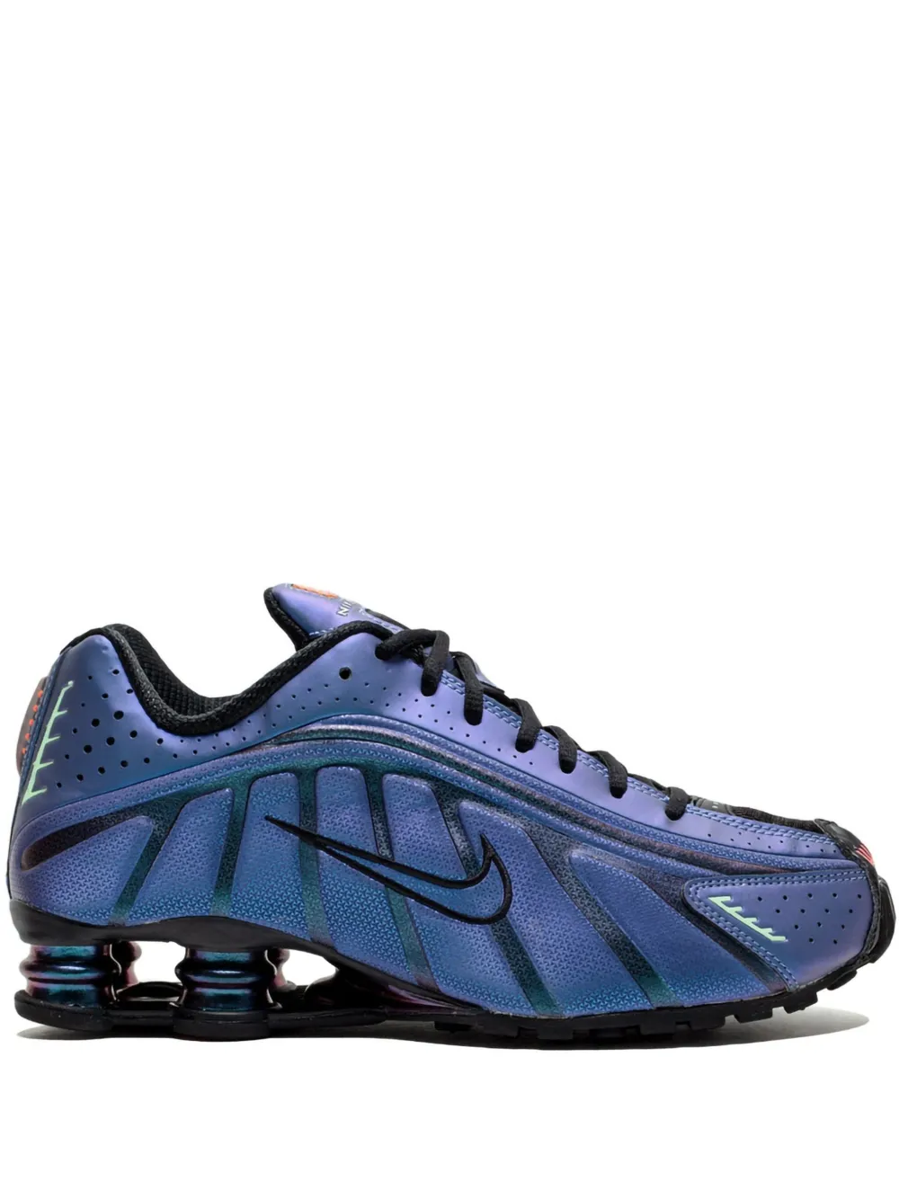 Nike Shox R4 Iridescent/Black sneakers – Blauw (HQ3446)