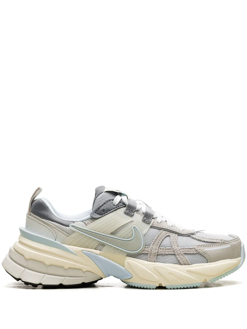 Nike V2K Run Metallic Platinum sneakers – Beige (FZ3596)
