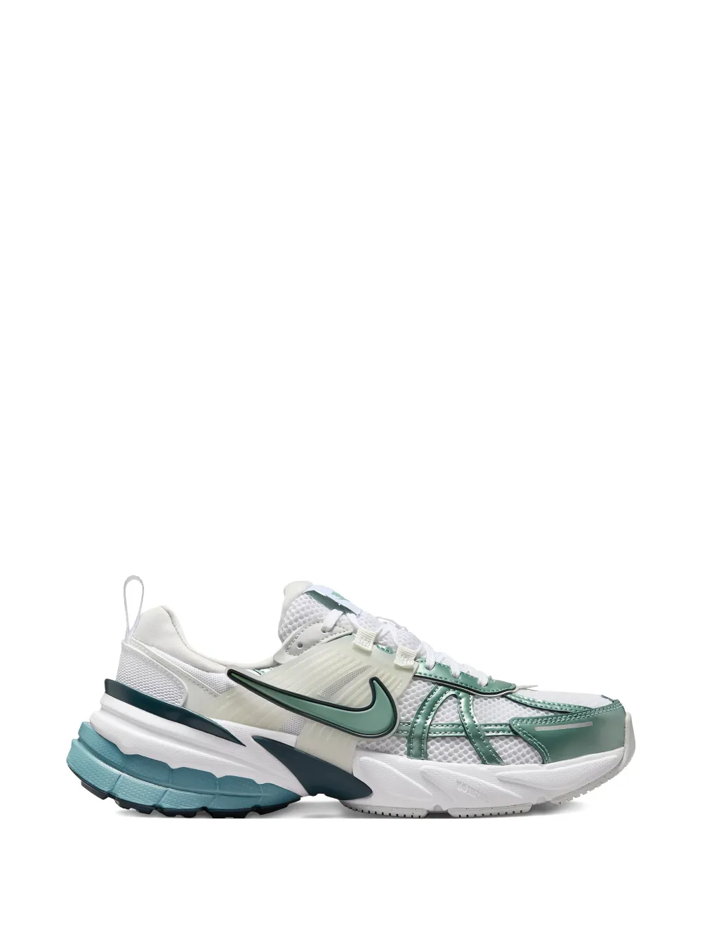 Nike V2k Run Sneakers im Layering-Look – Weiß (BV1021)