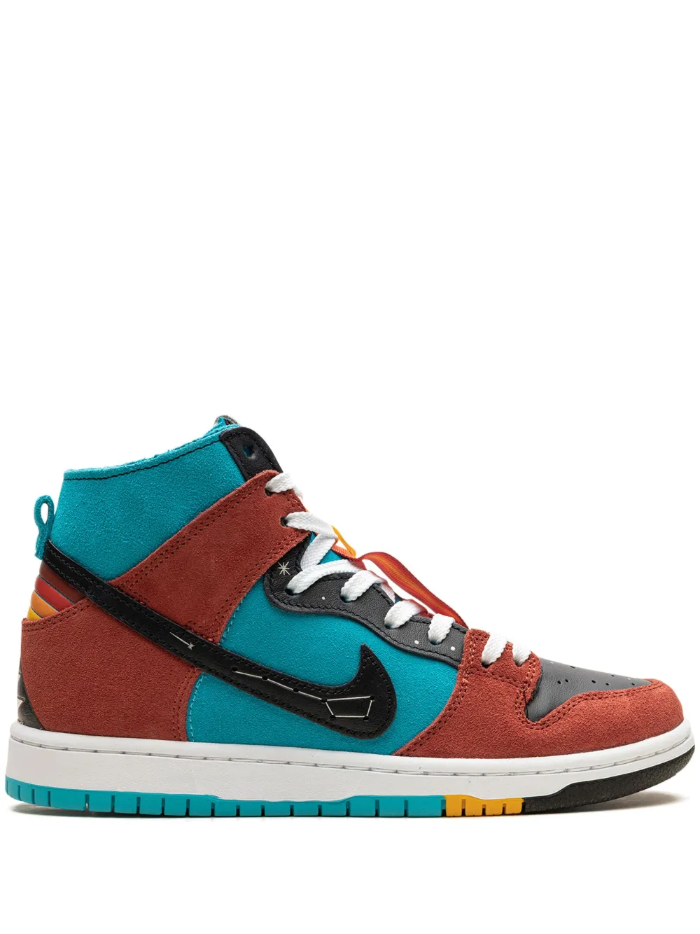 Nike x Di’or Greenwood SB Dunk High sneakers – Blauw (FQ1775)