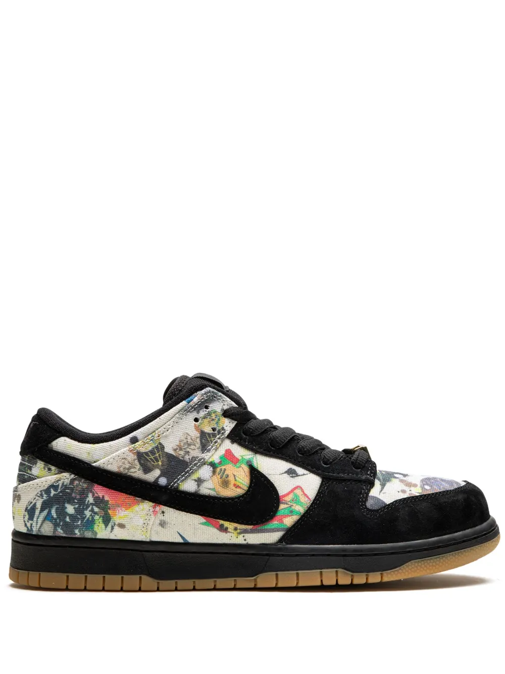 Nike x Supreme SB Dunk Low Rammellzee sneakers – Zwart (FD8778)