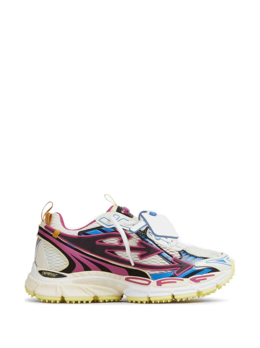 Off-White Sneakers met logo-label – Beige (W289S6F0063969)