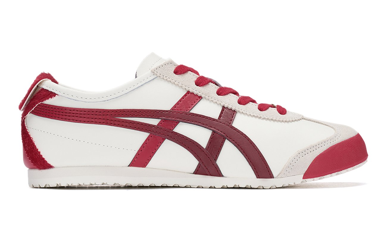 Onitsuka Tiger Mexico 66 White / Red / Burgundy (1183C600-100)
