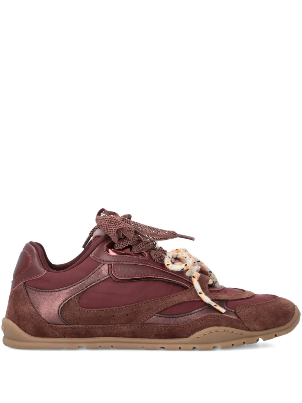 PINKO Sneakers met touw kant – Beige (SS0185P076)