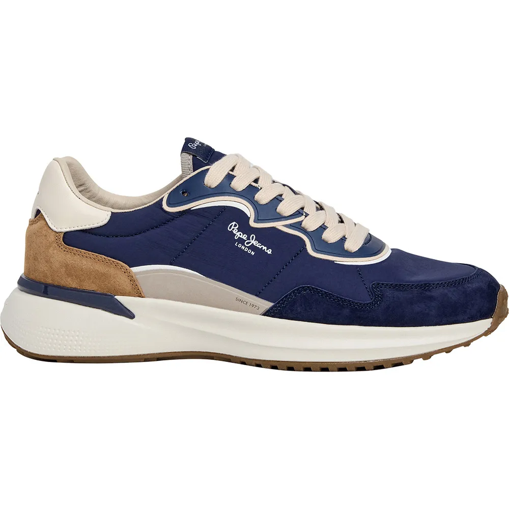 Pepe Jeans PèPè sneaker Navy / Bruin / Wit (PMS600022-595)