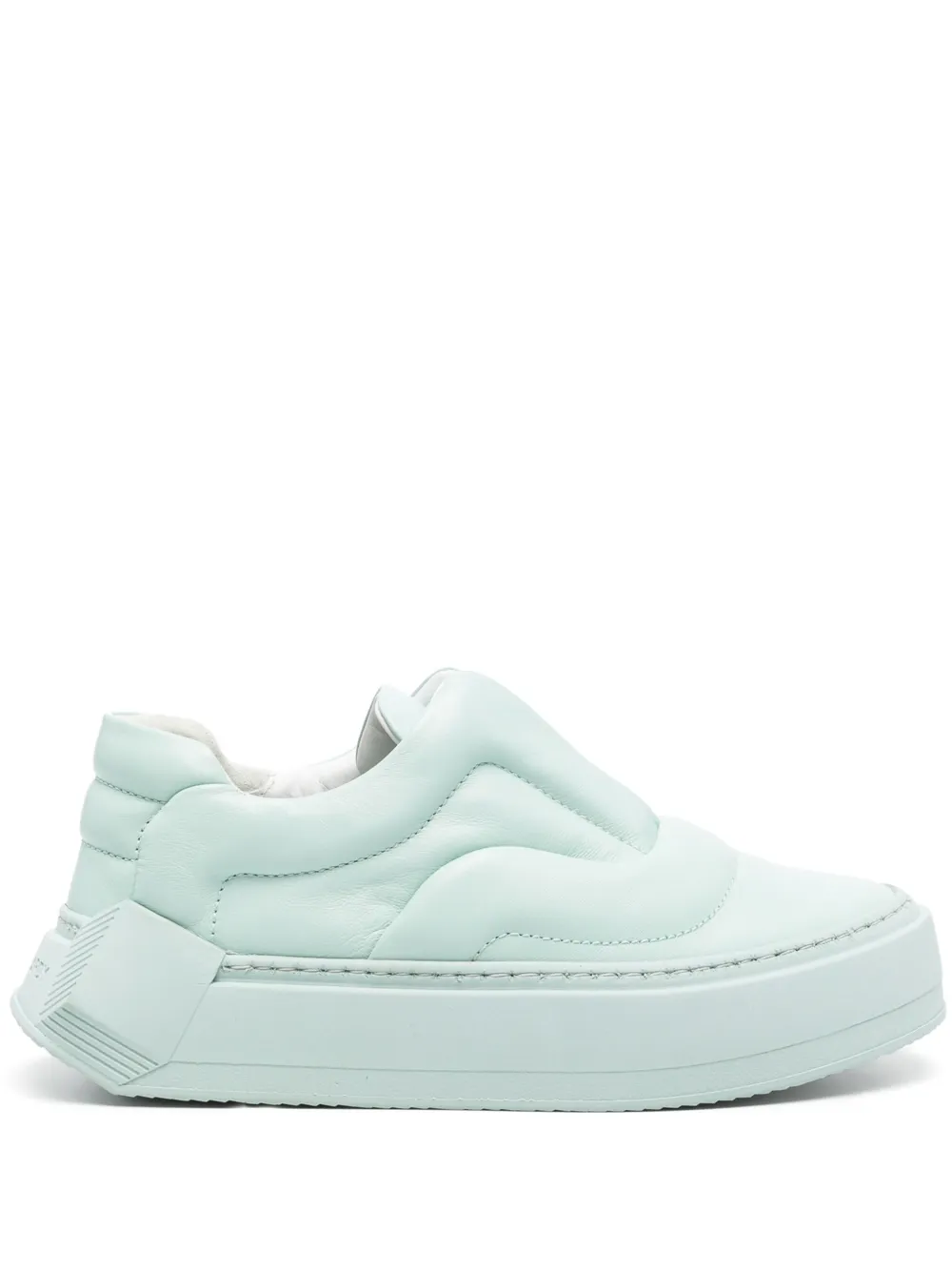 Pierre Hardy Skate Cubix leren sneakers – Groen (AAS01)