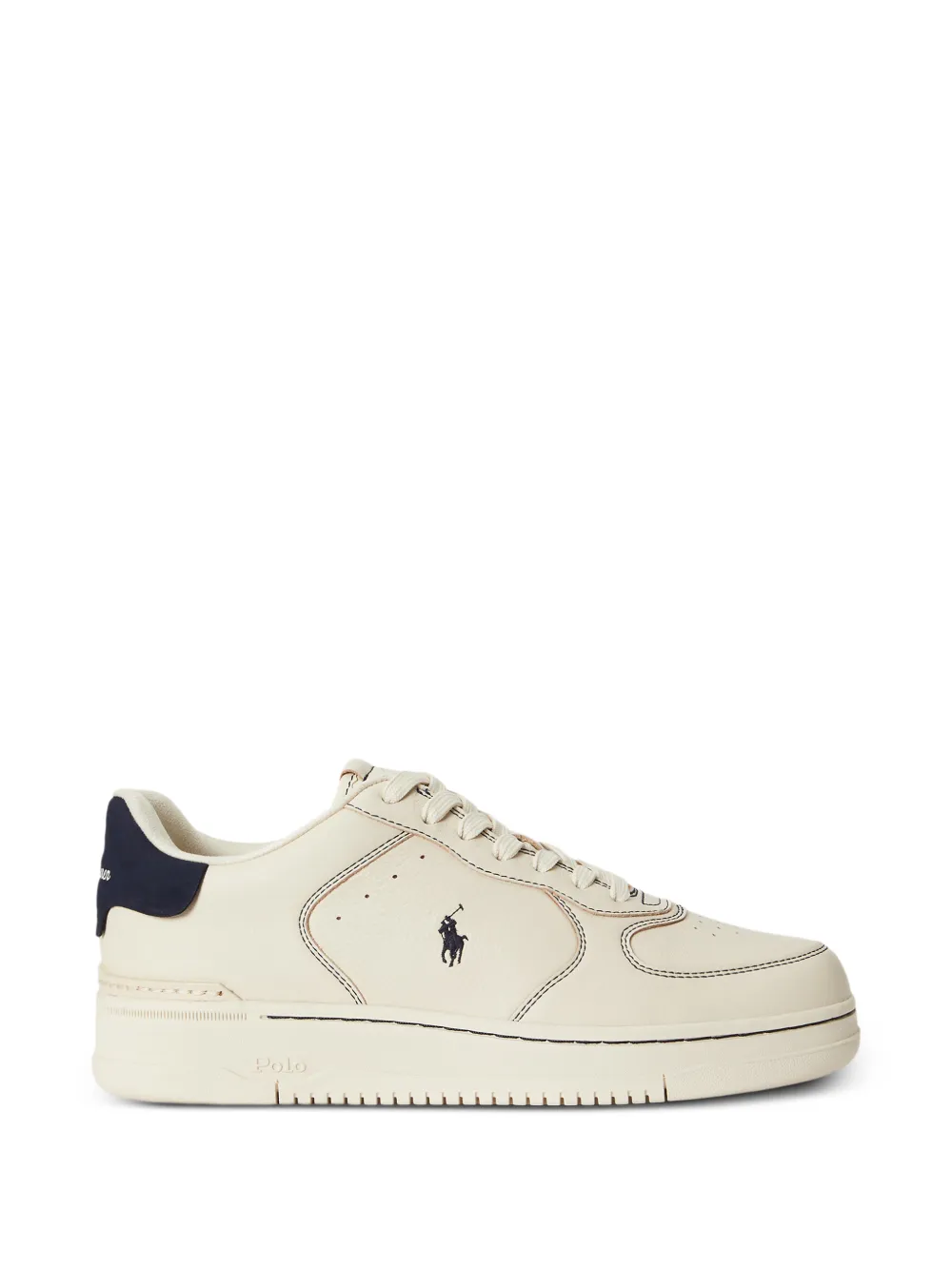 Polo Ralph Lauren Masters Crt leather sneakers – Beige (809P15490001)