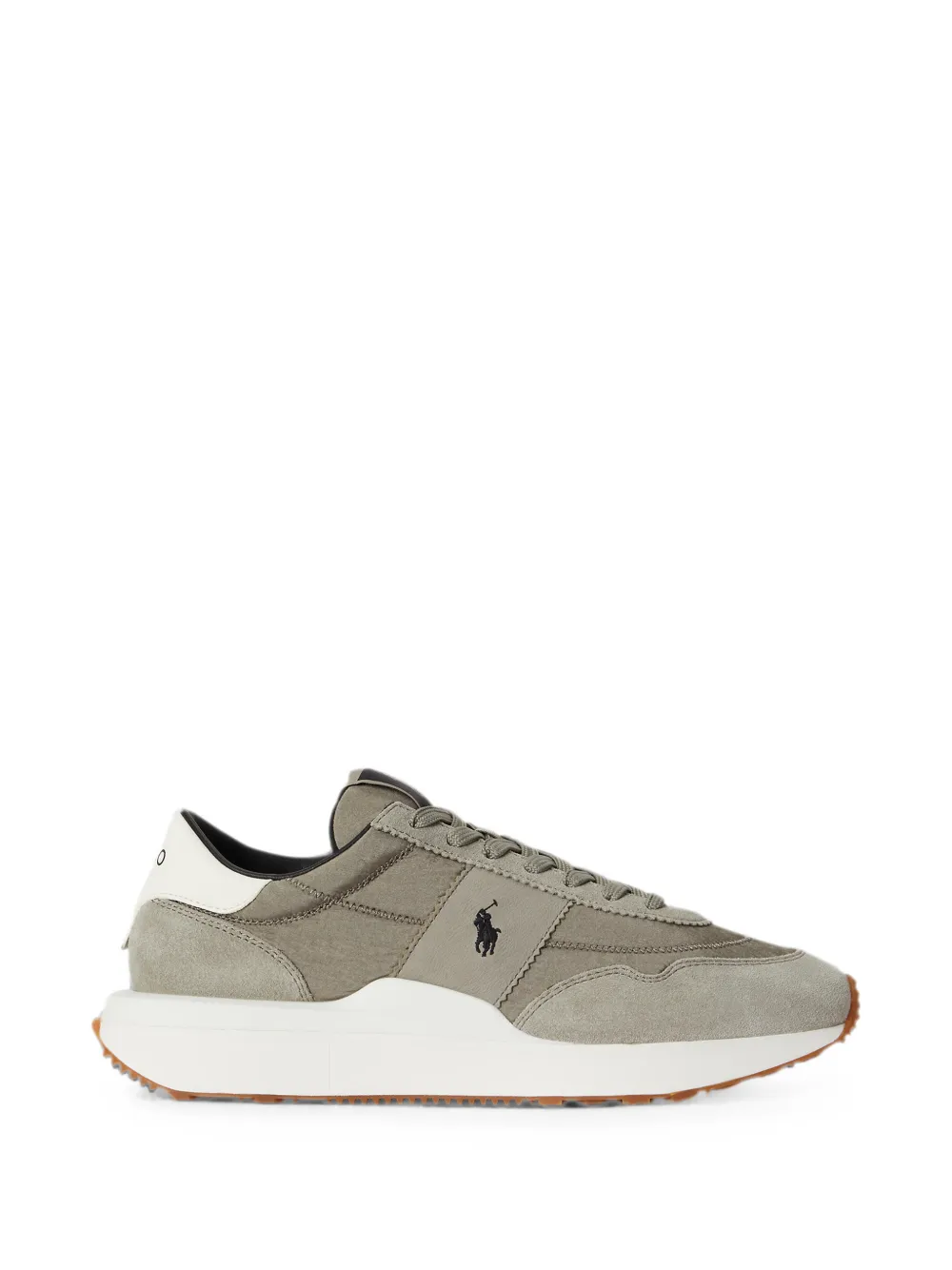 Polo Ralph Lauren Train 89 sneakers met suède vlakken – Grijs (809P15709002)