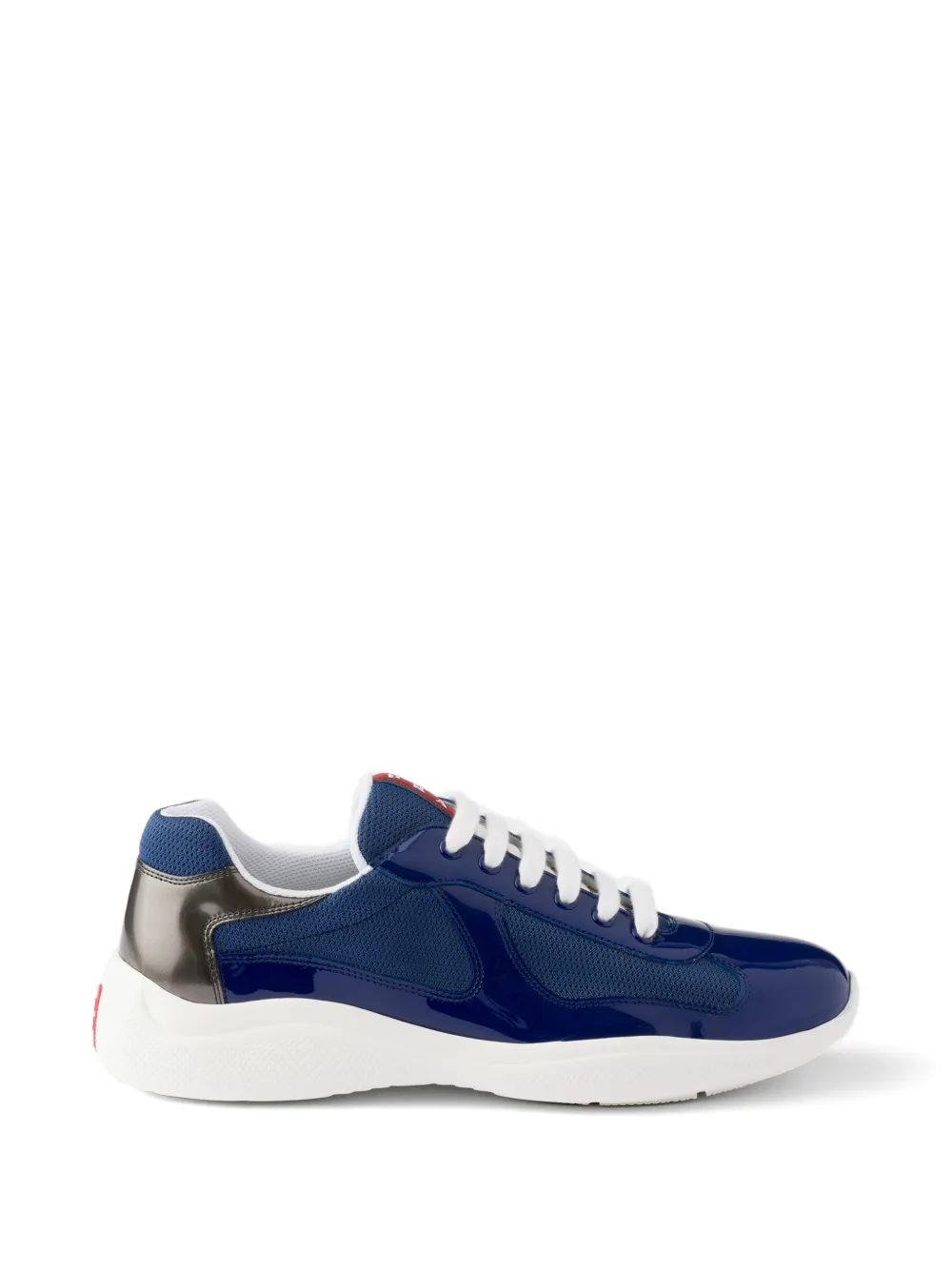 Prada America’s Cup Sneakers aus Lackleder und technischem Gewebe – Rot (4E3400FG0002ABO)