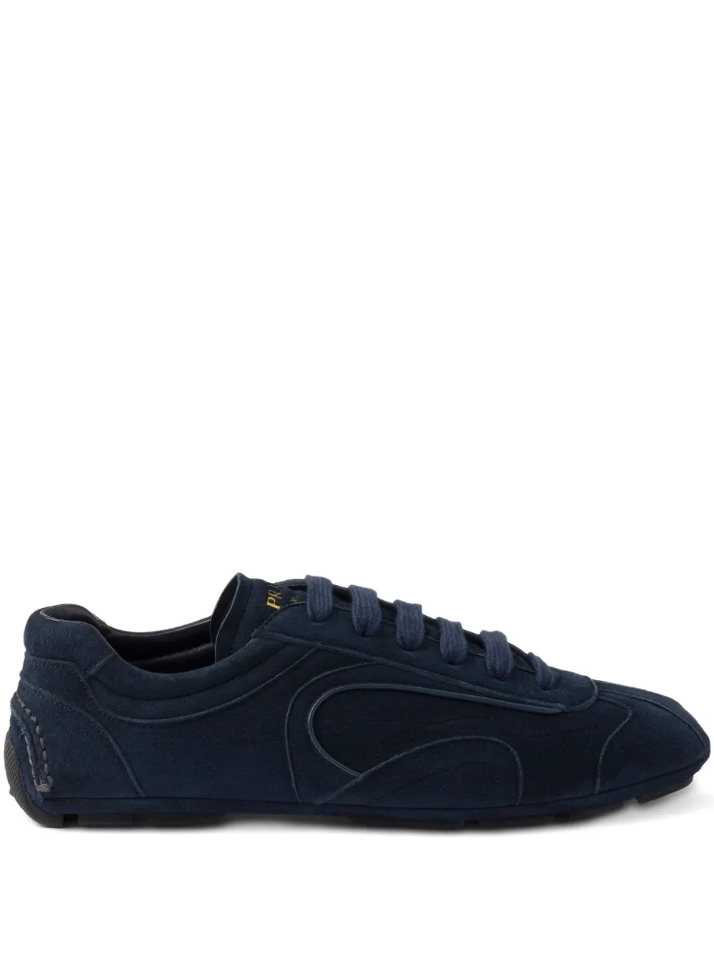 Prada Montecarlo Re-Edition 2005 Sneakers aus Wildleder – Schwarz (4E1165FG000008)