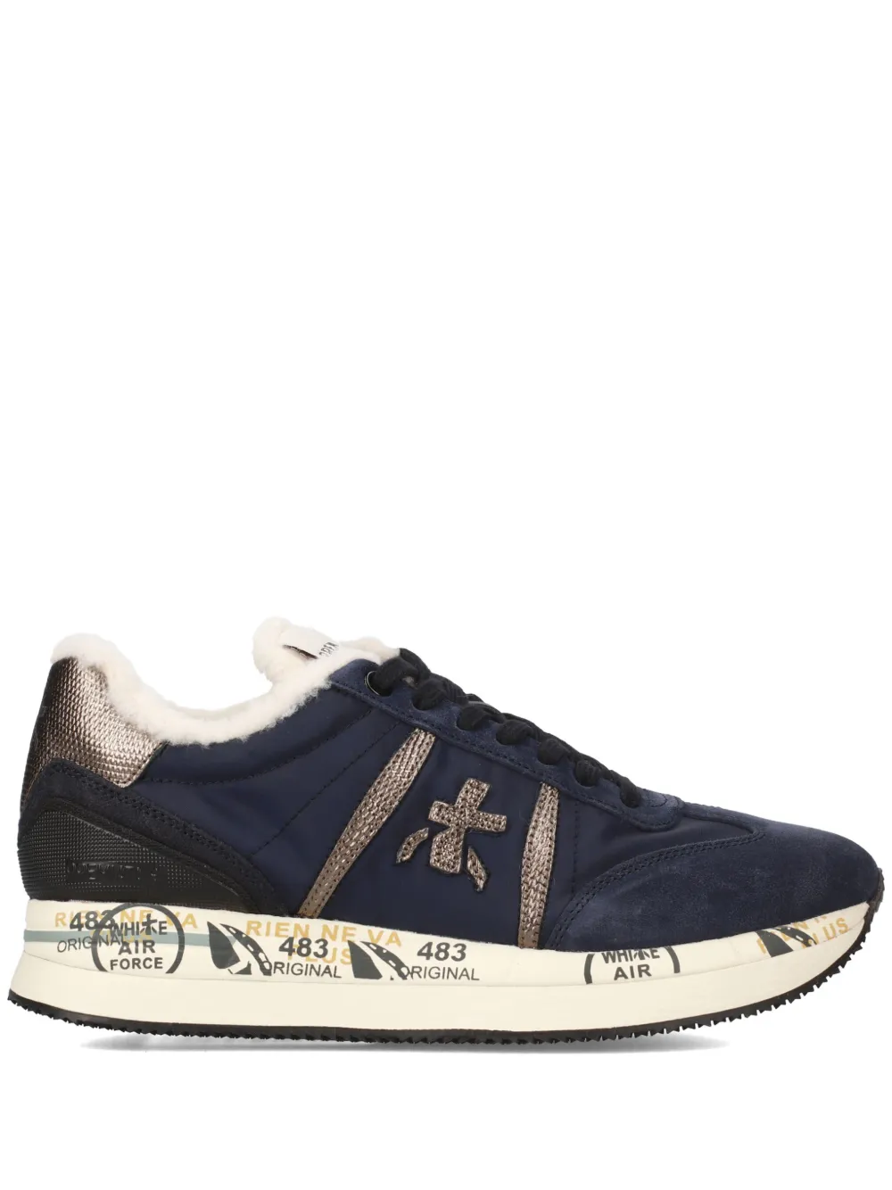 Premiata ConnyD sneakers – Blauw (CONNY7076M)