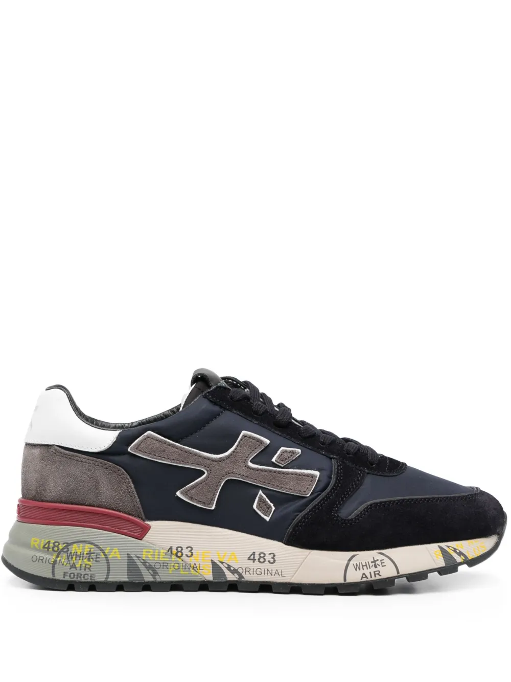 Premiata Mick low-top sneakers – Blauw (MICK6421)