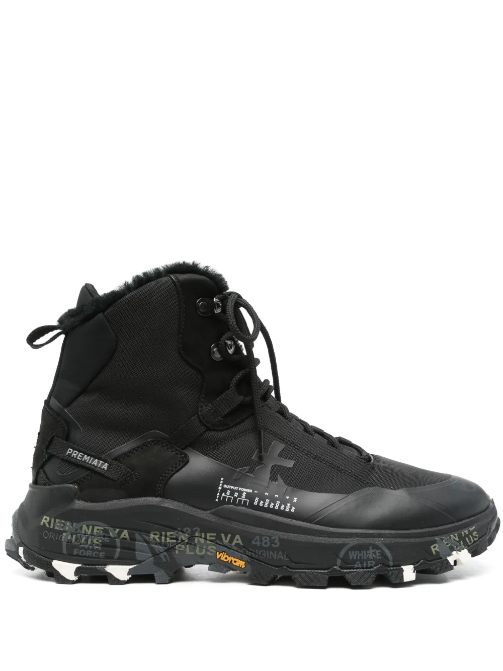 Premiata Saintcross 394 Sneakers – Schwarz (SAINTCRO394M)
