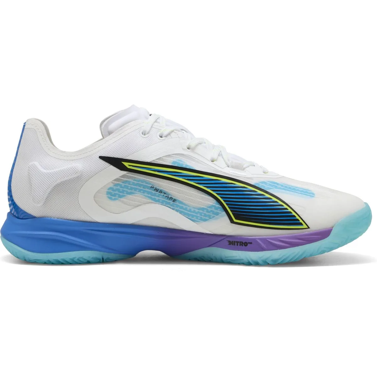 Puma Accelerate NITRO™ SQD 4 Game On Handball für Herren, weiß, Größe 48 ½ EU / 13 UK (108886)