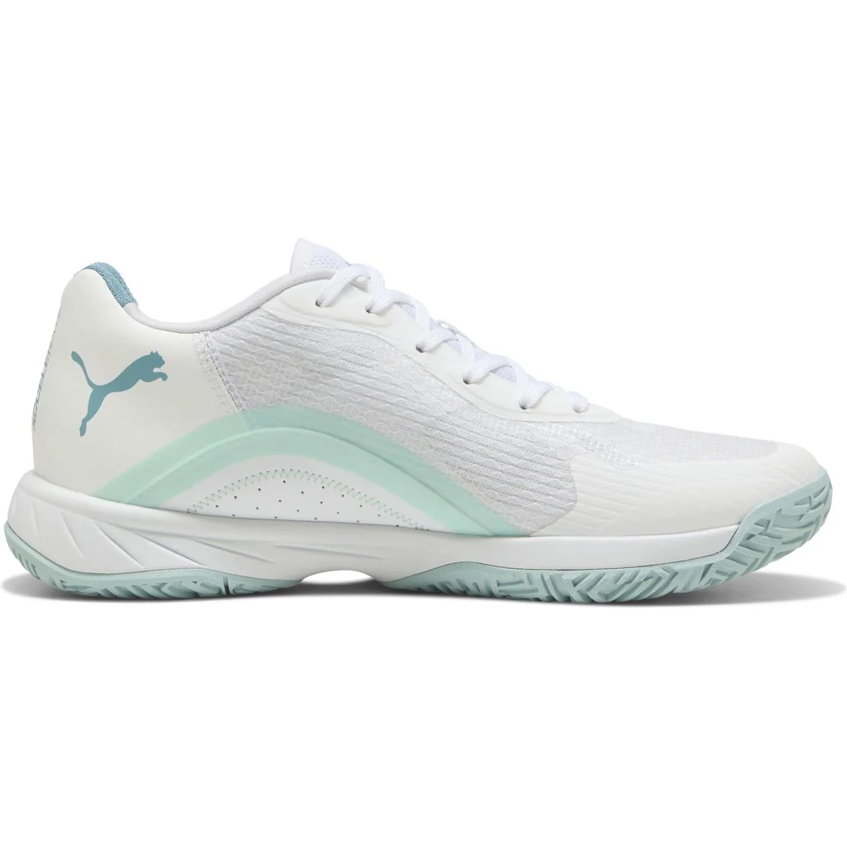 Puma Accelerate Turbo 4 W+ Game ON Damen Hallenschuhe, weiß, Größe 35 ½ (108891)