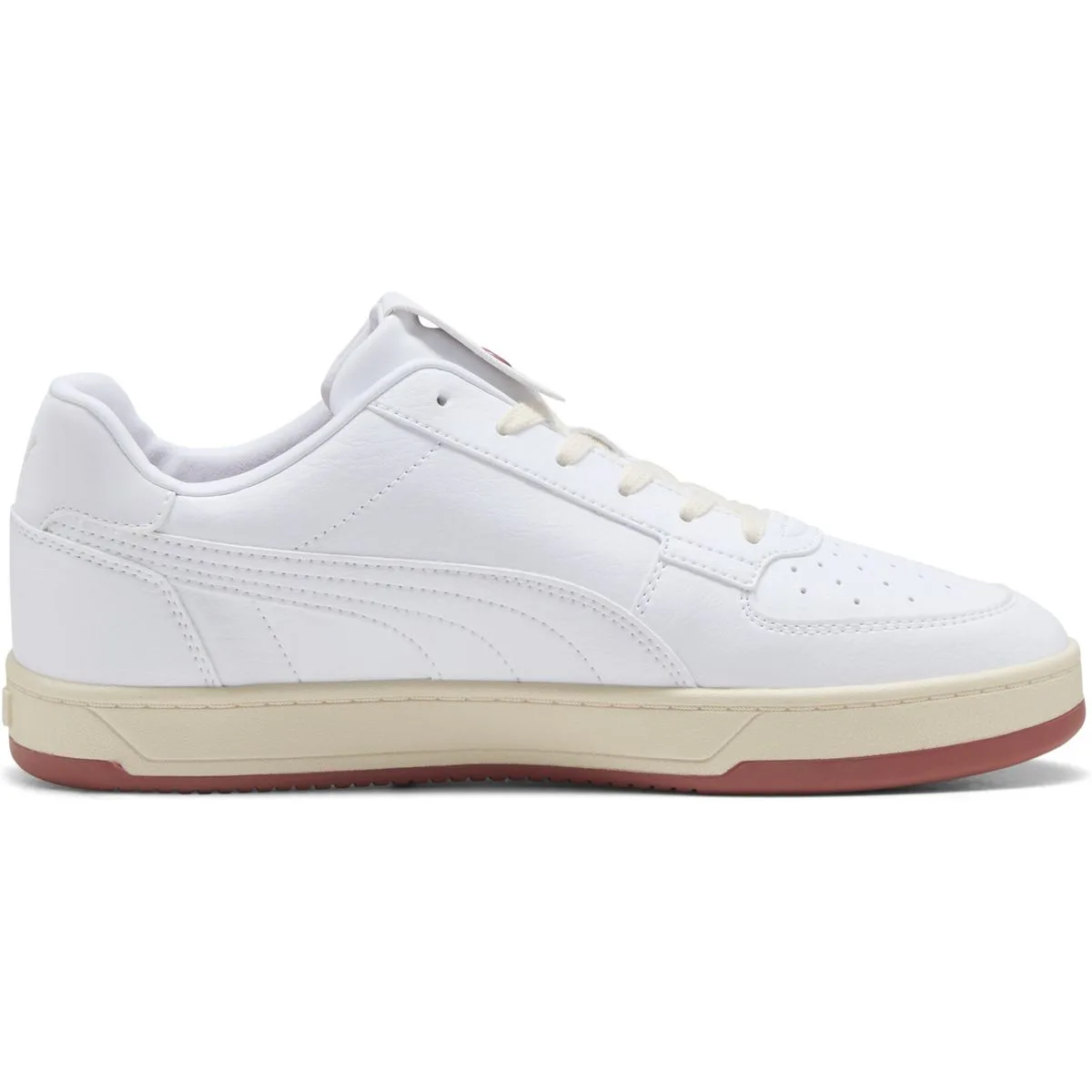 Puma Caven 2.0 Animal Flair Sneaker Damen 01 – PUMA white/toasted almond/exotic red 44 für Damen, weiß, Größe 44 EU (402628)