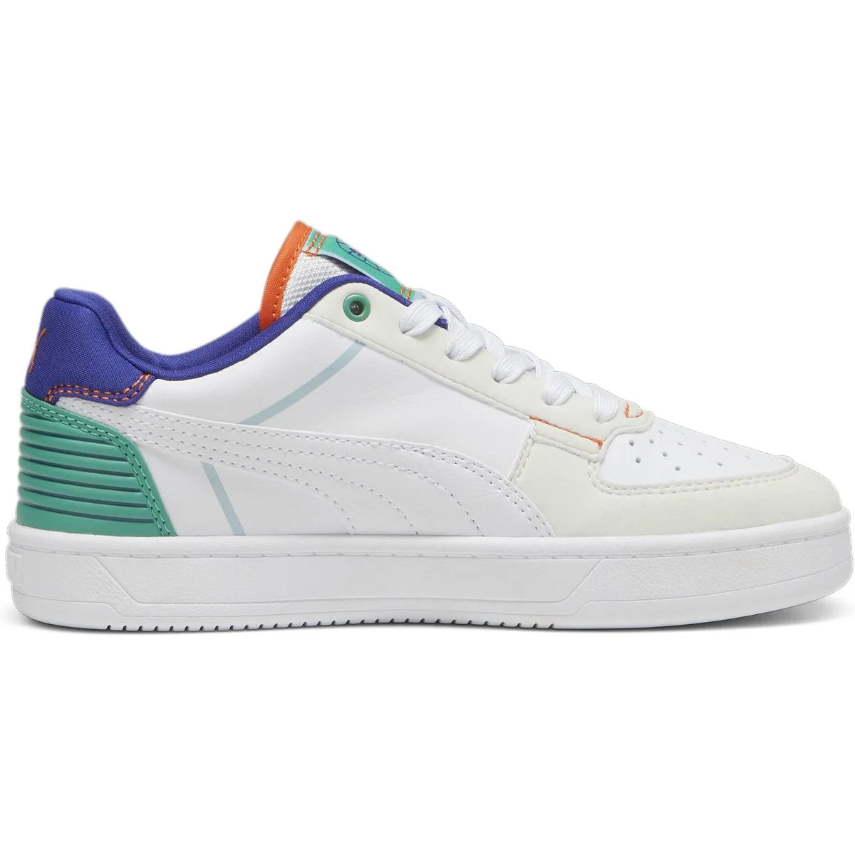 Puma Caven 2.0 Ready, Set, Better II Sneaker Kinder 01 – vapor gray/puma white/lapis lazuli 38 für Kinder, grau, Größe 38 EU (397950)