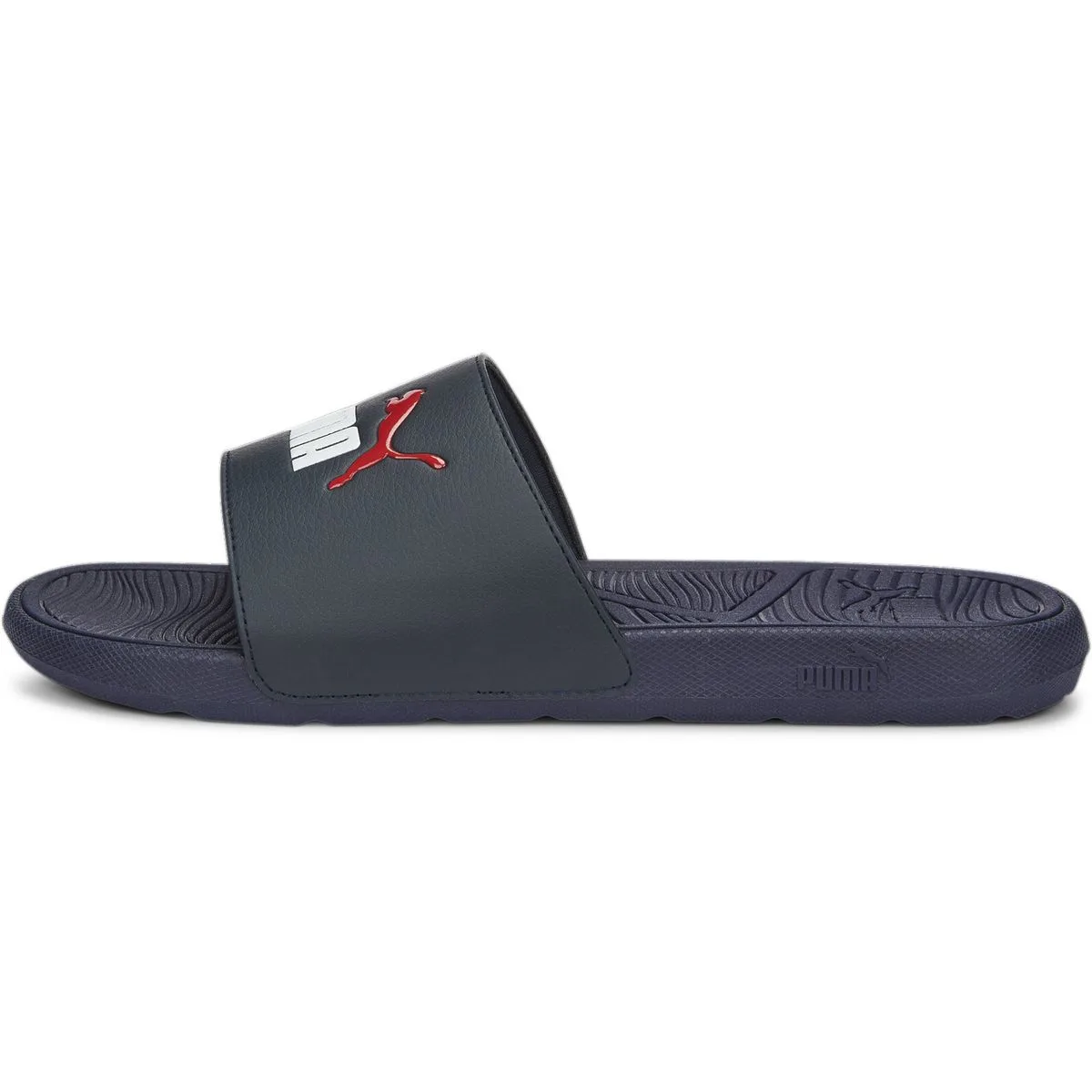 Puma Cool Cat 2.0 Badelatschen 27 – loden green/calming green 46 für Herren, schwarz, Größe 47 EU / 12 UK (389110)