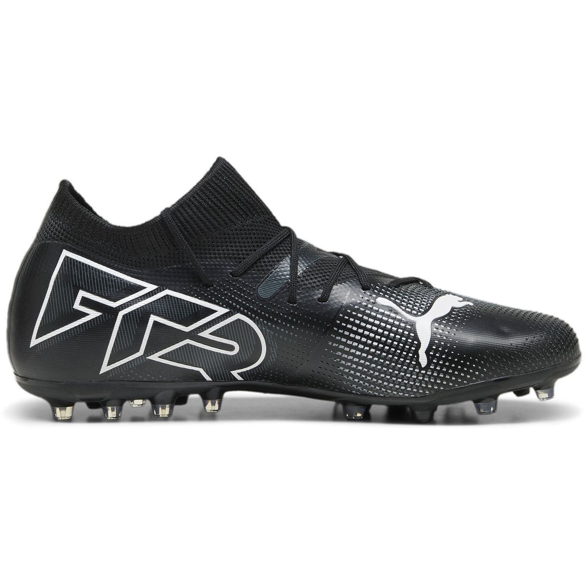 Puma FUTURE 7 MATCH MG PUMA BLACK-SILVER-NRGY RED für Herren, pink, Größe 44 ½ EU / 10 UK (107719)