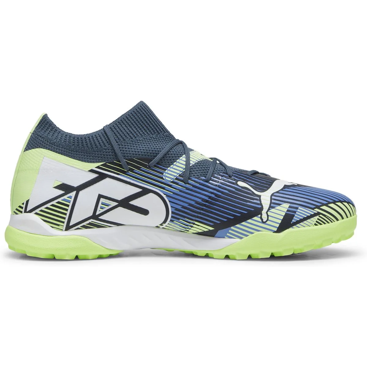 Puma FUTURE 7 MATCH TT Bluemazing-PUMA White-Electric Peppermint 10,5 für Herren, grau, Größe 44 ½ EU / 10 UK (107937)