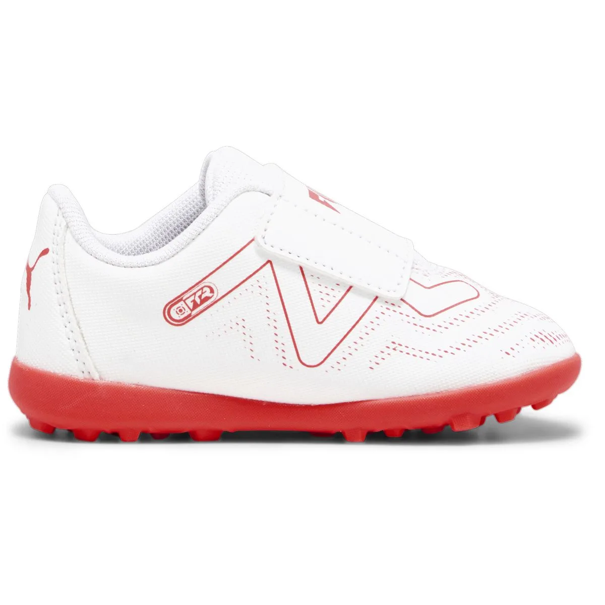 Puma FUTURE PLAY TT V Inf PUMA WHITE-FIRE ORCHID für Kinder, weiß, Größe 37 EU / 4 Kids UK (107396)