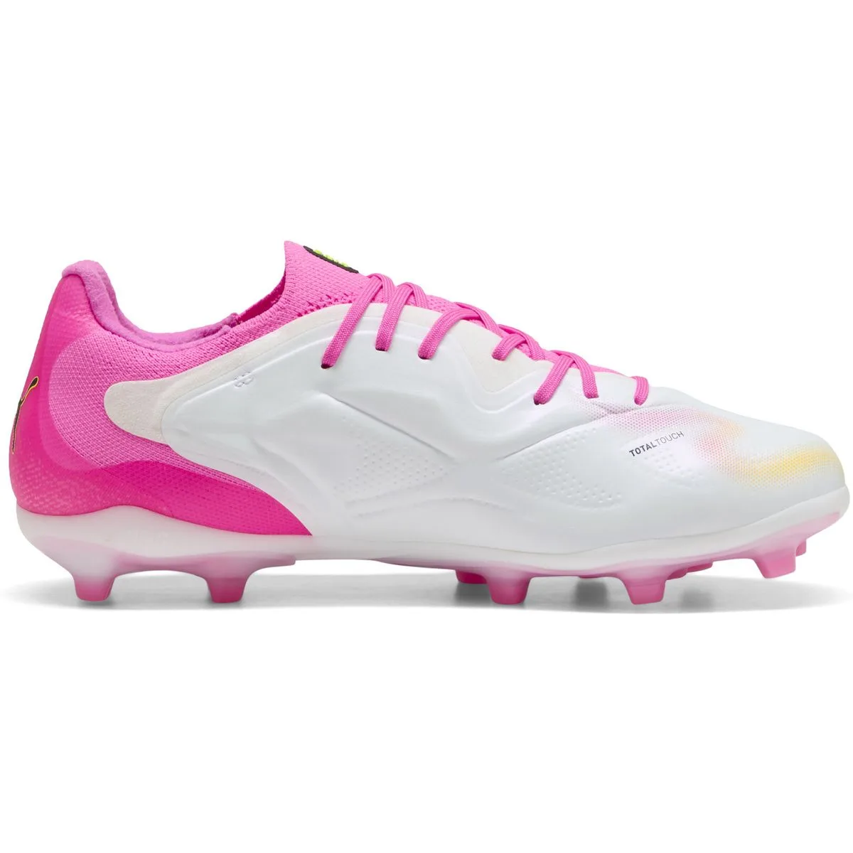 Puma Fußballschuh KING 20 PRO FG/AG für Herren, weiß, Größe 41 ½ EU (108461)