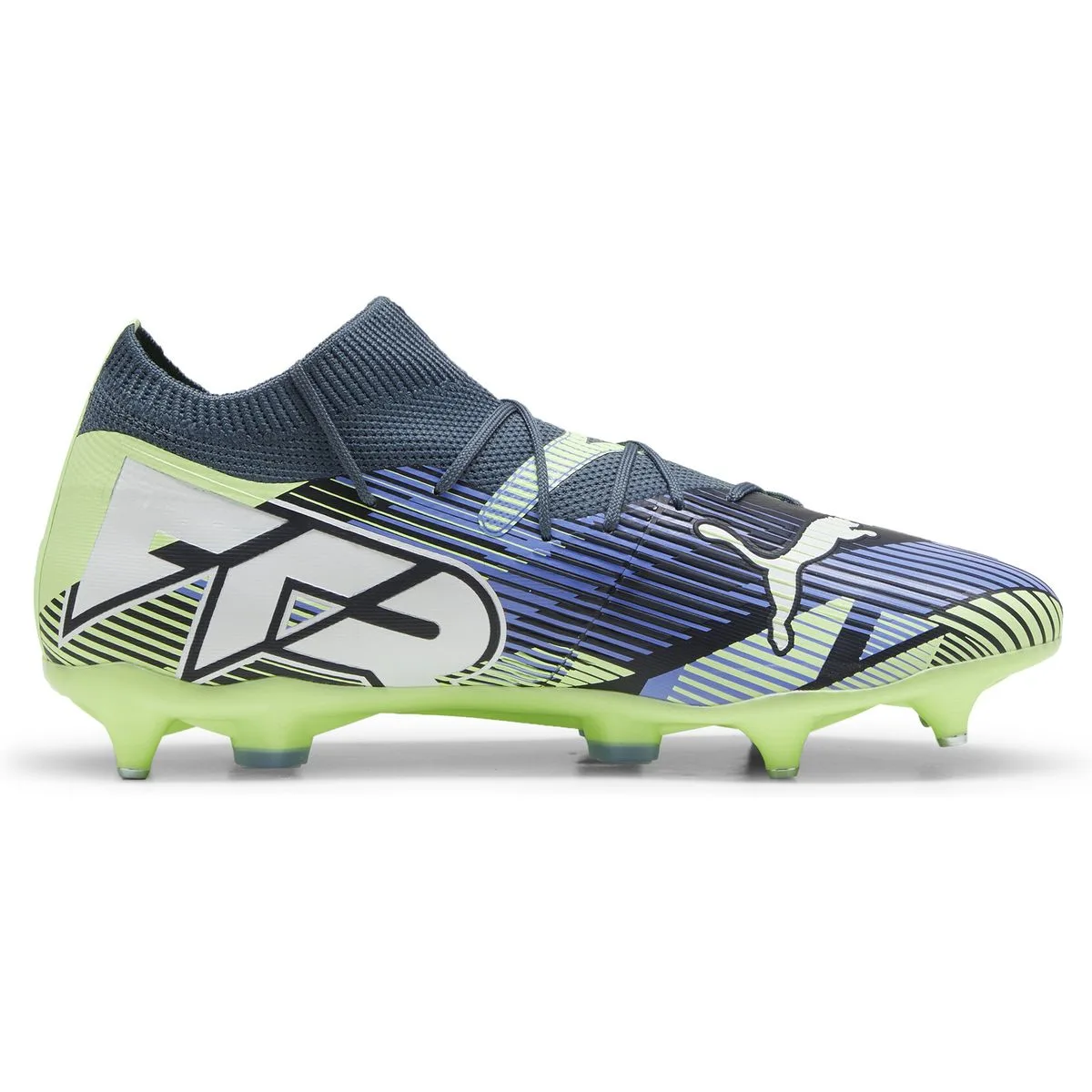 Puma Future 7 Match MxSG Stollen-Fußballschuhe 01 – bluemazing/puma white/electric peppermint 47 für Herren, grau, Größe 41 EU (107933)