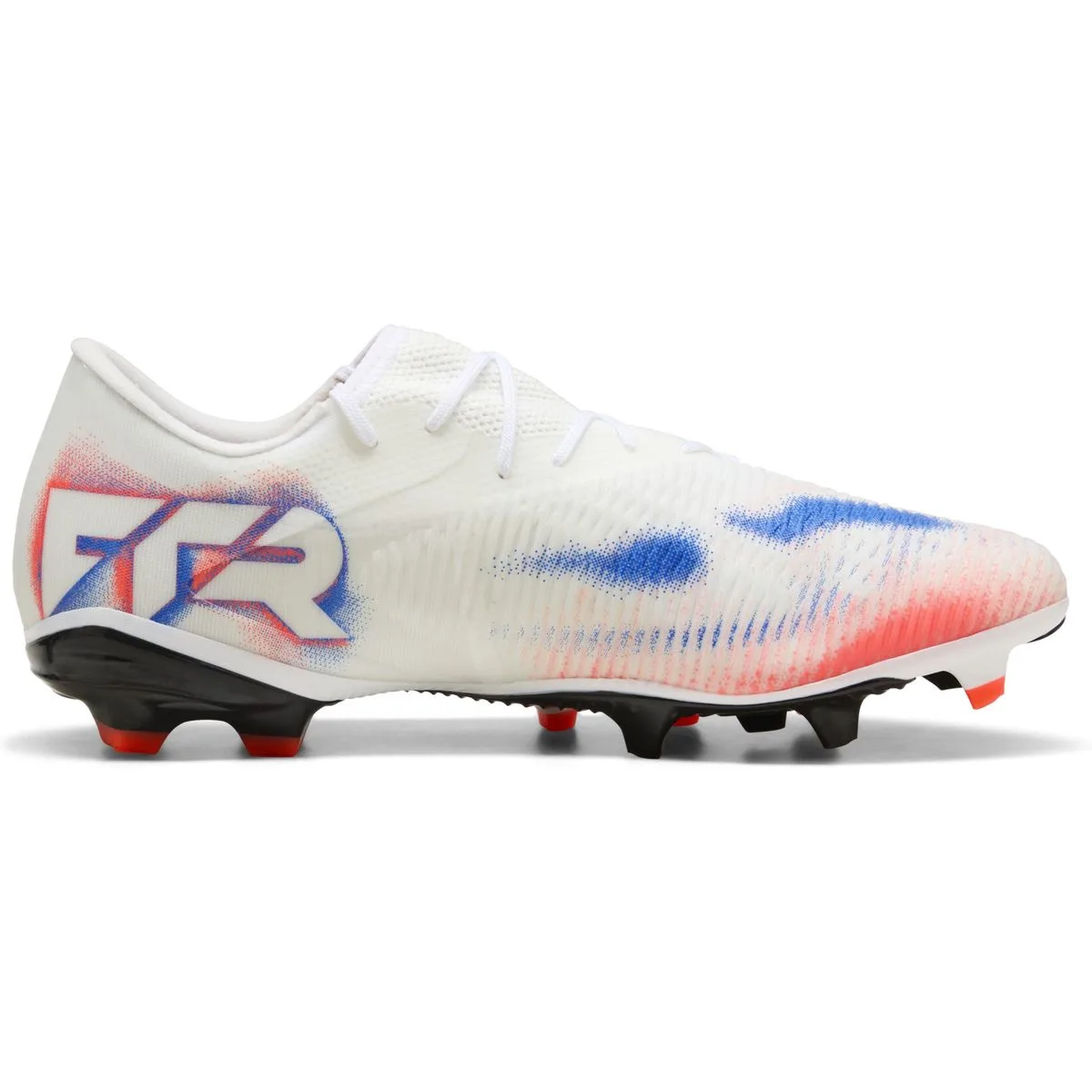Puma Future 8 Match Low FG/AG Fußballschuhe 01 – PUMA white/PUMA black/glowing red 39 für Herren, weiß, Größe 45 EU / 10,5 UK (108599)