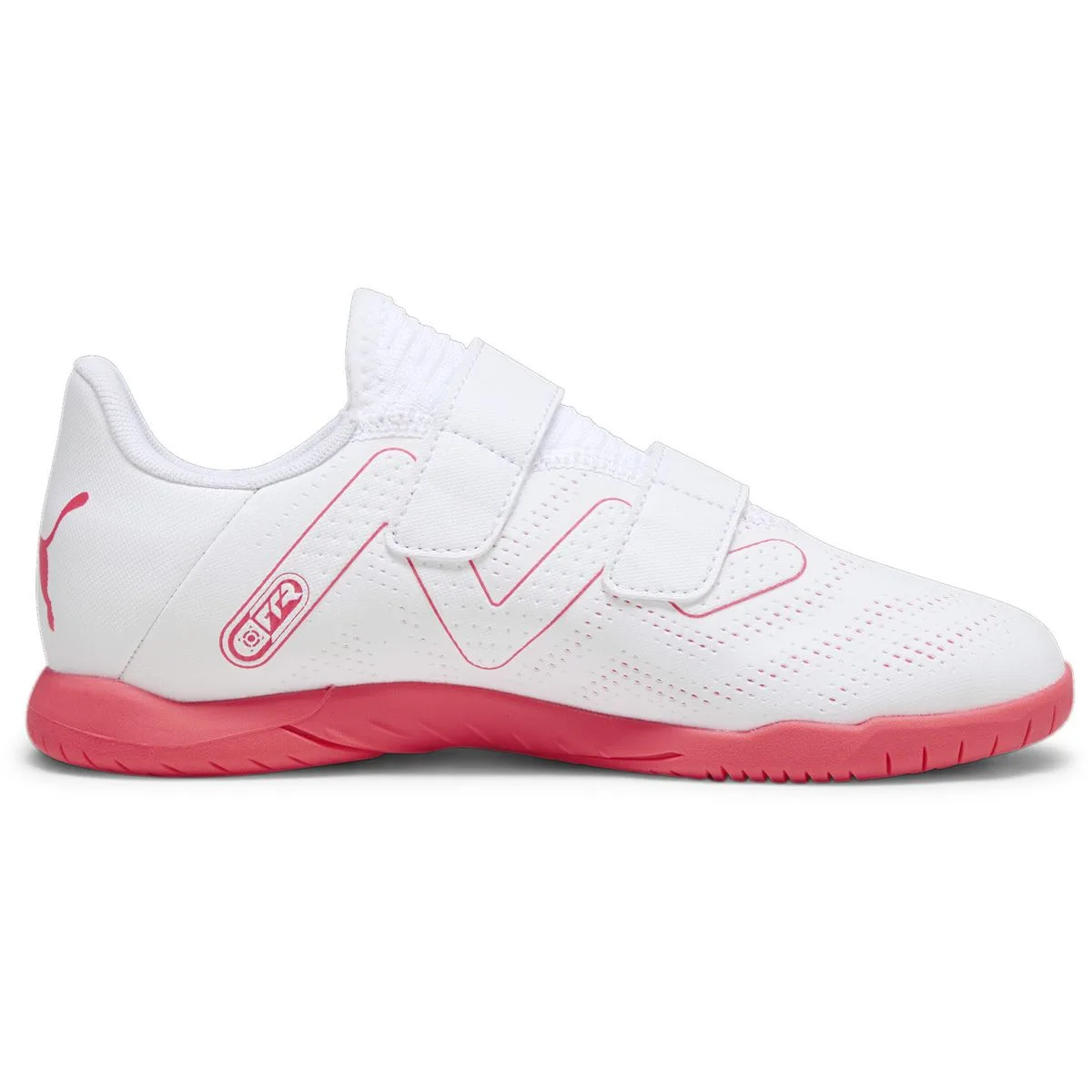 Puma Future Play It V Junior Kinder Multinockenschuhe, weiß, Größe 28 (107395)