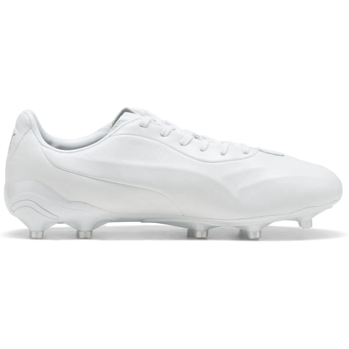 Puma KING PLATINUM FG/AG für Herren, weiß, Größe 44 ½ EU / 10 UK (109026)
