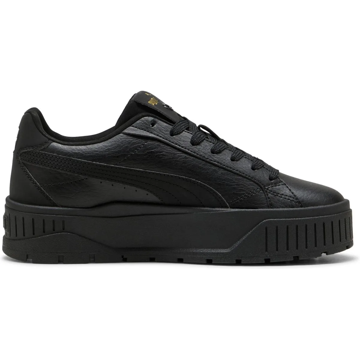 Puma Karmen II Animal Flair Plateau Sneaker Damen 01 – alpine snow/toasted almond 39 für Damen, schwarz, Größe 36 EU / 3,5 UK (402645)