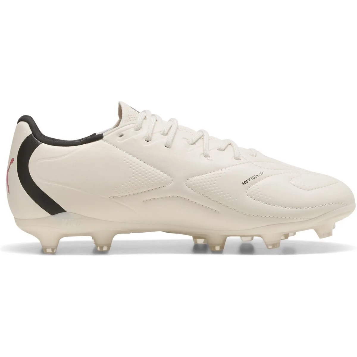 Puma King 20 Match FG/AG Fußballschuhe Kinder 01 – sugared almond/puma black/ultra red 35.5 für Kinder, braun, Größe 33 EU (109356)