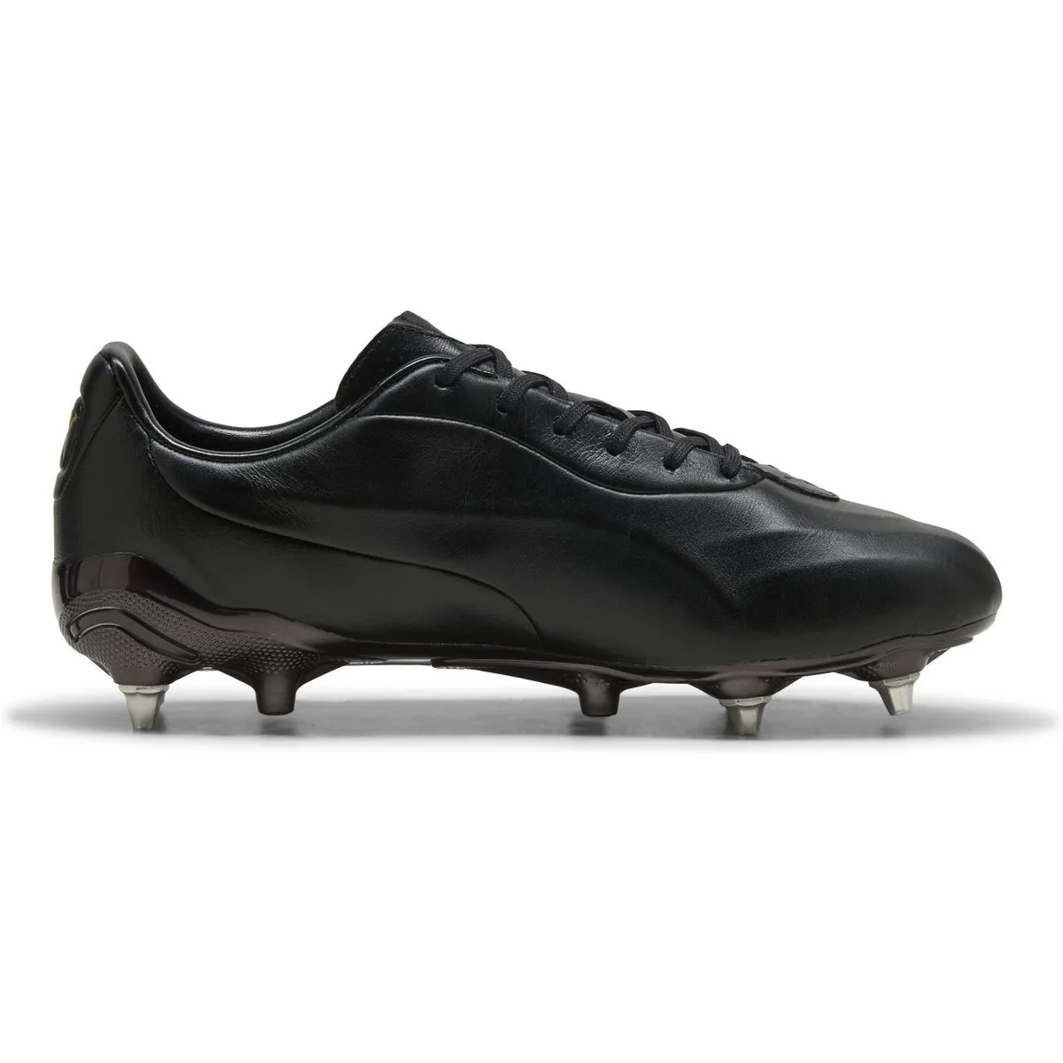 Puma King Platinum MxSG Stollen-Fußballschuhe 02 – PUMA black/PUMA black/metallic gold 46 für Herren, schwarz, Größe 44 EU (109028)