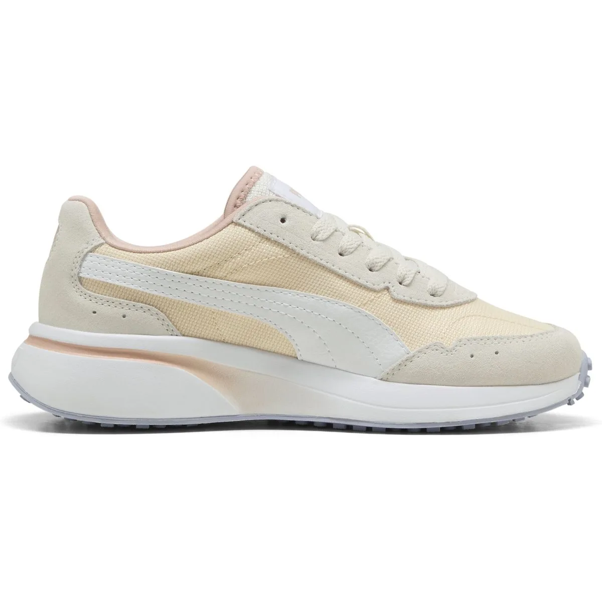 Puma R78 Glance Sneaker Damen 03 – alpine snow/warm white/gold 37 für Damen, weiß, Größe 37 EU / 4 UK (401623)
