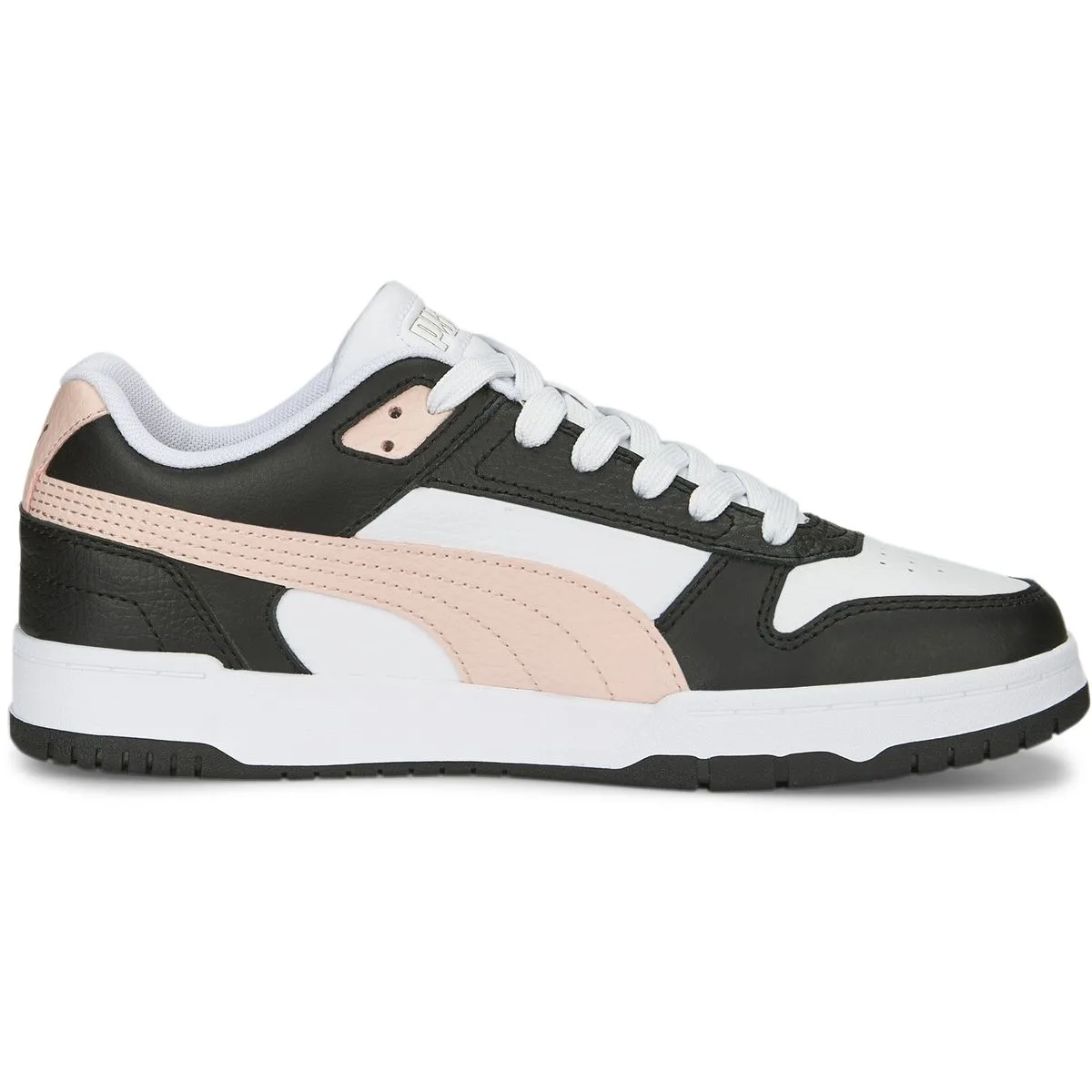 Puma RBD Game Low-Top Sneaker PUMA white/PUMA black/PUMA team gold 43 für Herren, weiß, Größe 38 EU / 5 UK (386373017)